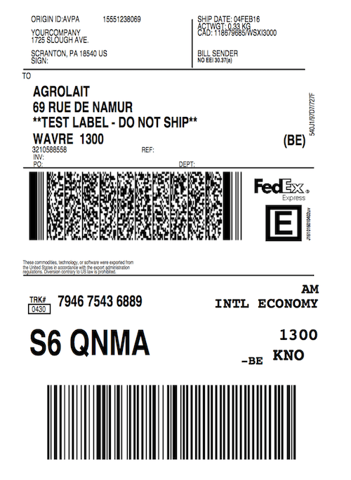Cambiar el tamaño de la etiqueta de envío — documentación de Odoo - 14.0