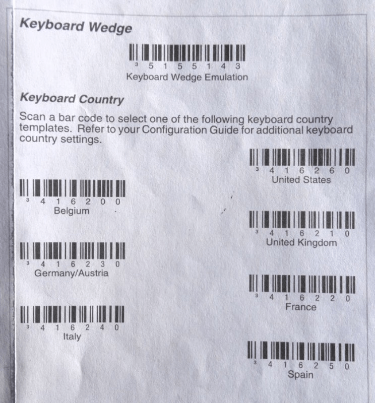Set up your barcode scanner — Odoo 15.0 documentation