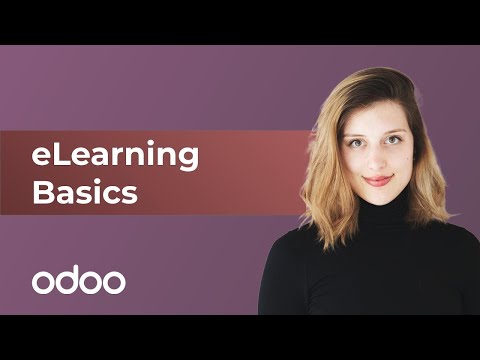 eLearning Basics | Odoo Tutorials